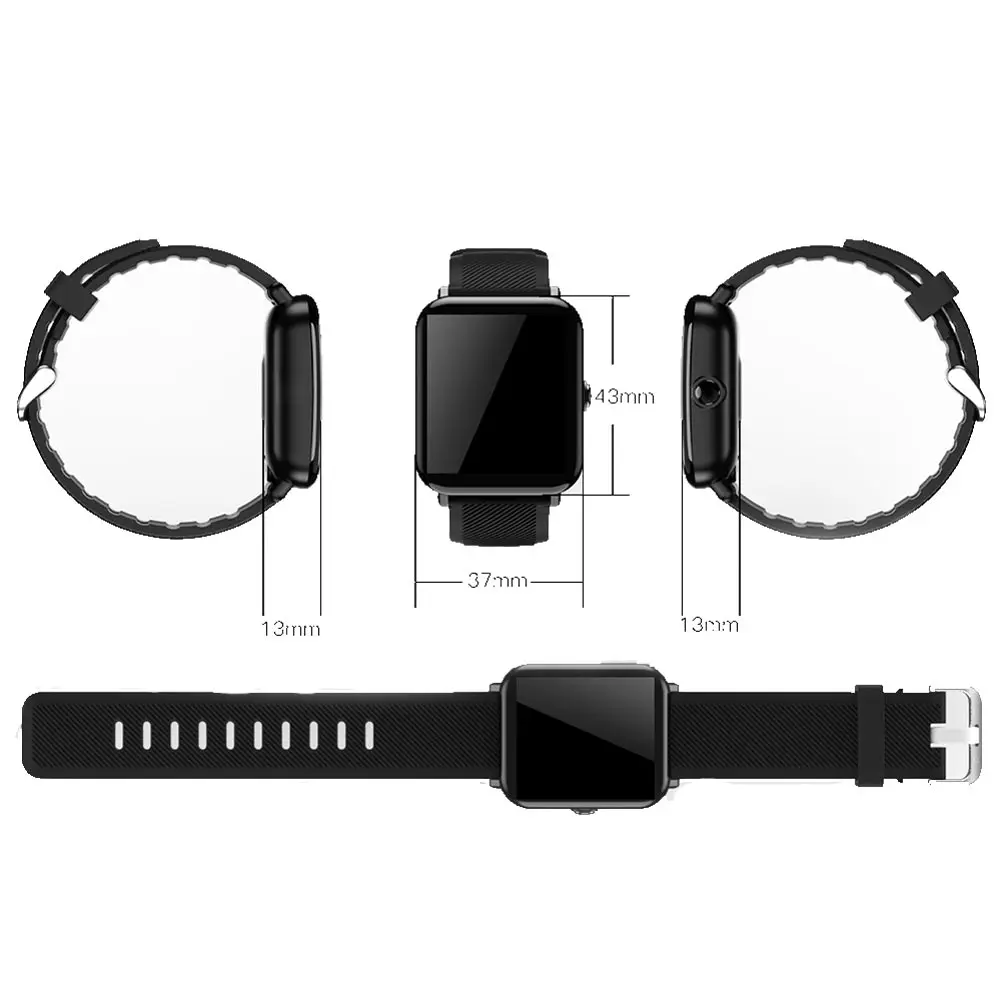 OUKITEL W2 Водонепроницаемый IP67 Смарт часы мониторинга сердечного ритма Шагомер