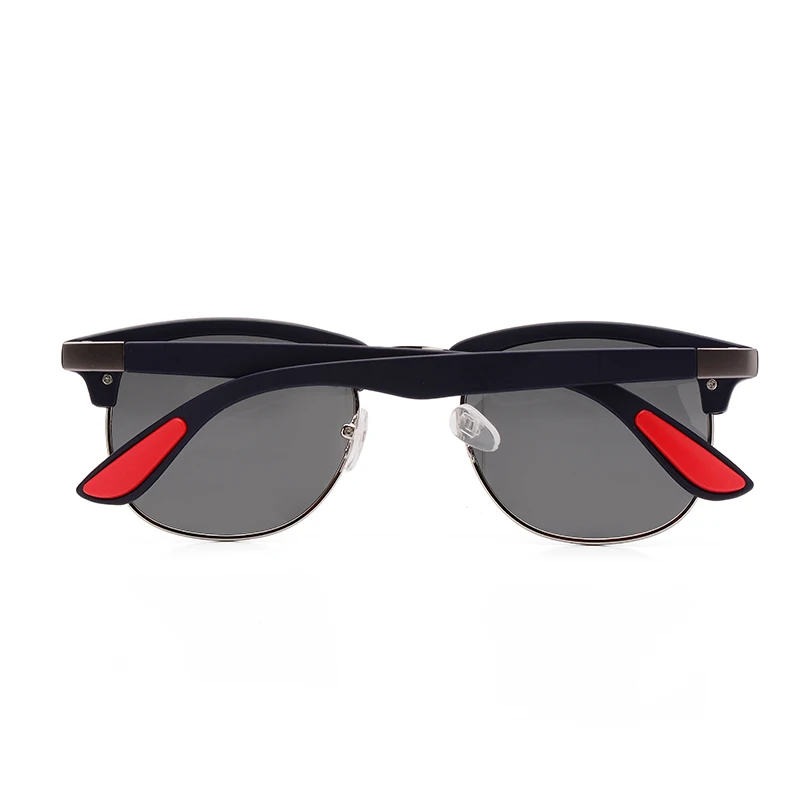 2019 Brand Design Fashion Semi Rimless Polarized Sunglasses Men Women Classic Half Frame Sun Glasses UV400 Oculos De Sol P3016