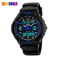 new s shock brand mens sports watches fashion casual watch quartz wristwatch analog military led digit watch montre homme skmei