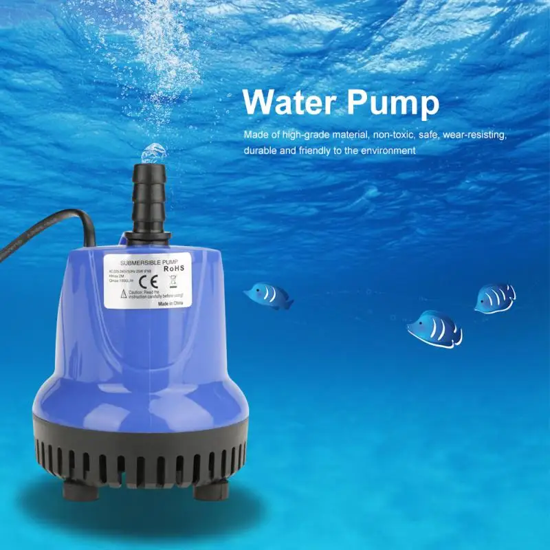 SM 1800L/SM 2500L крайне низкий уровень шума погружной насос пруд Аквариум Фонтан