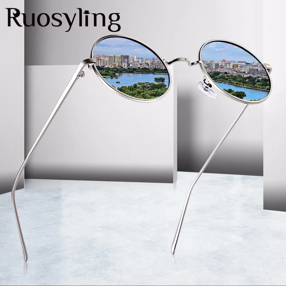 Мужские и женские солнцезащитные очки Ruosyling винтажные поляризационные унисекс с