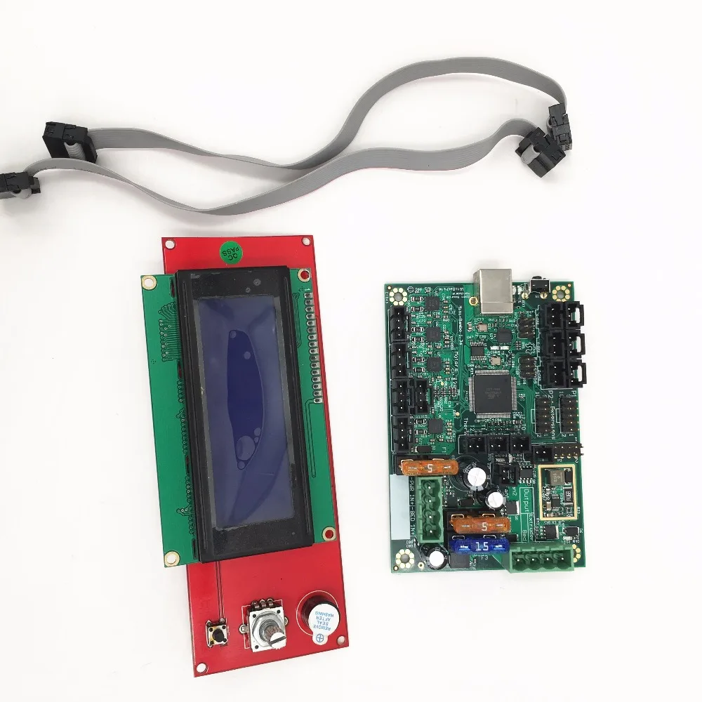 

Материнская плата для prap Prusa i3 ramps 1,4 2004 LCD и Mini-Rambo 1.3a для 3D-принтера Prusa i3 MK2, 1 комплект