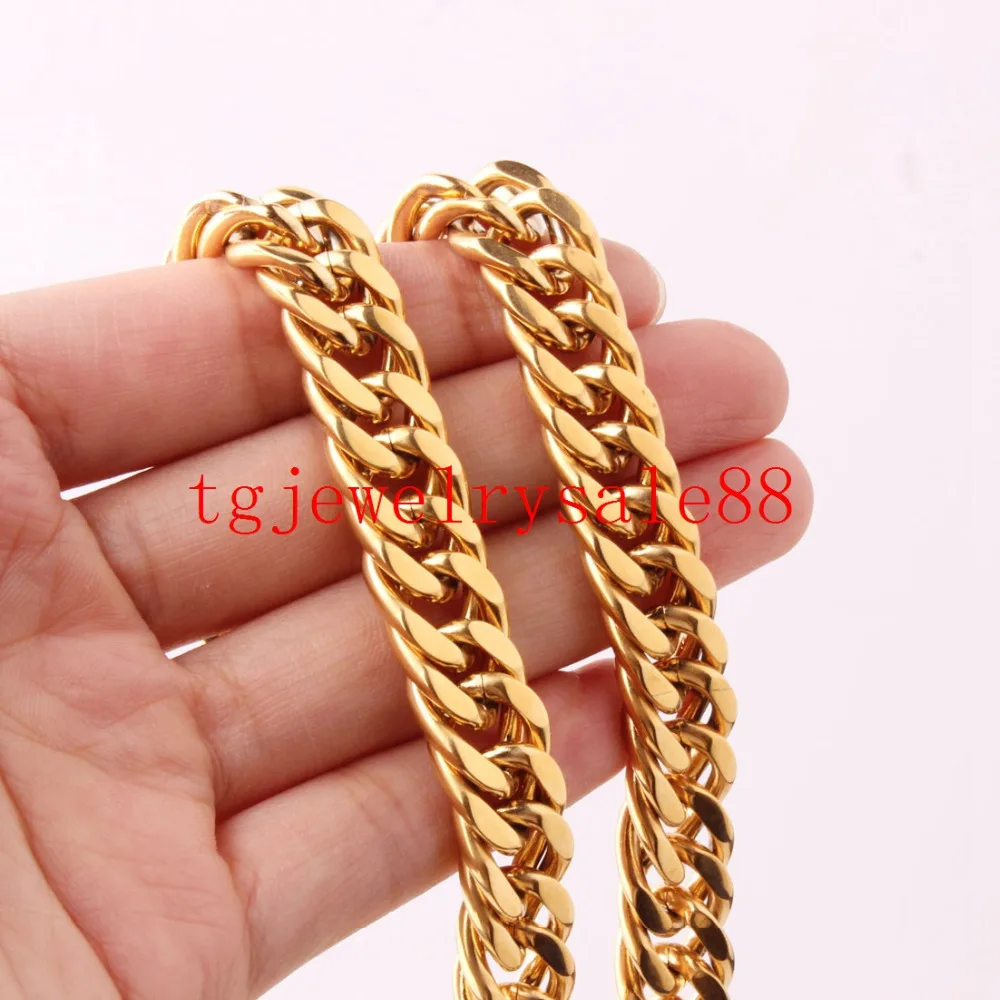 Браслет-цепочка мужской из нержавеющей стали ювелирное изделие серебристого