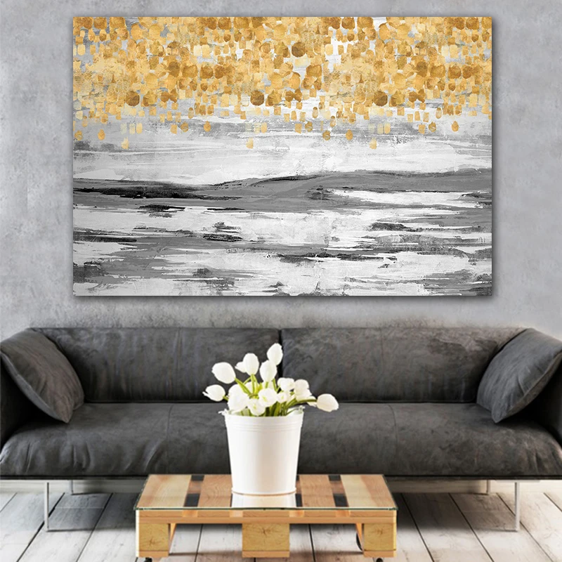 Goodecoration абстрактная живопись красочные холст настенные фотографии для гостиной
