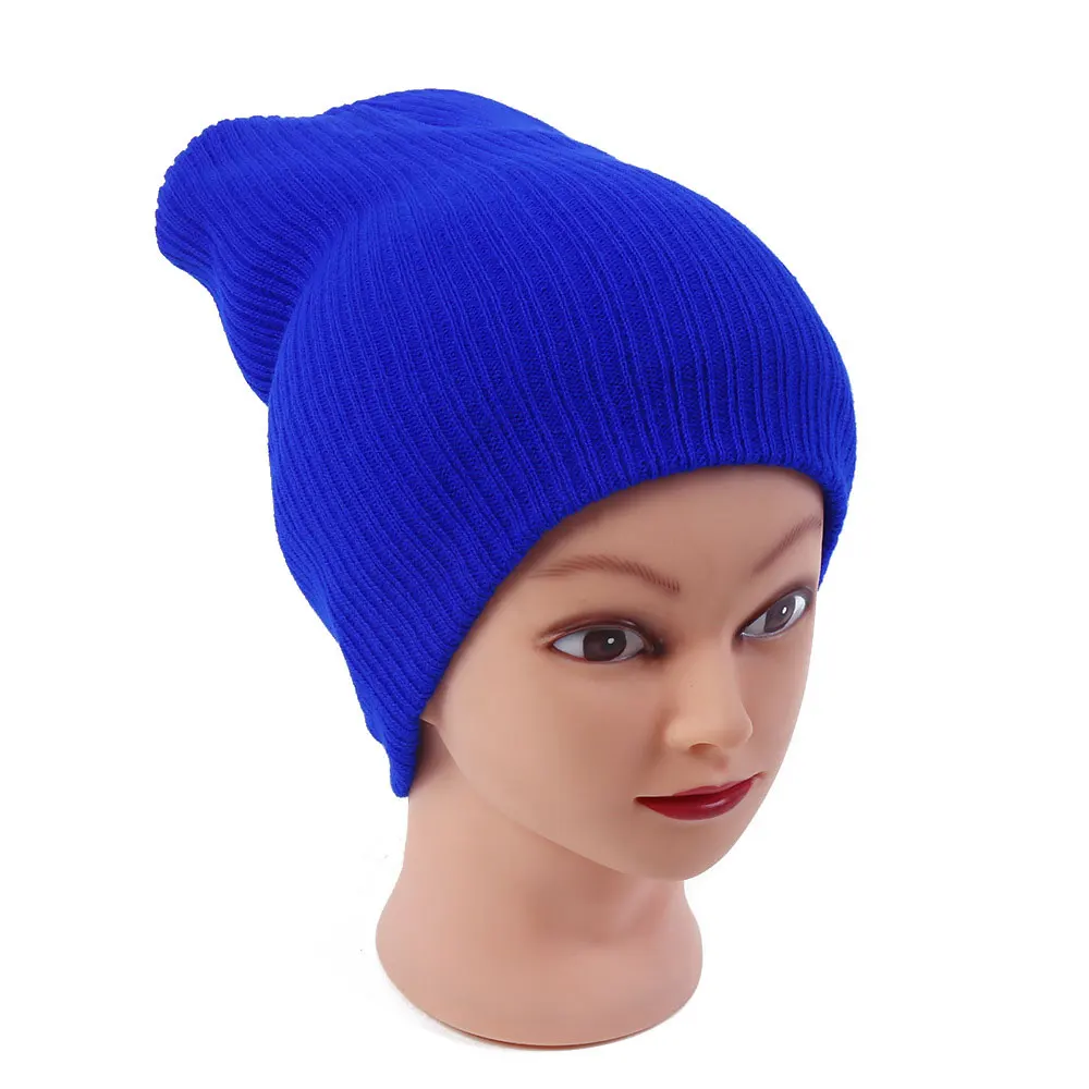Мужские и женские эластичные шапки Gorro облегающая вязаная шапочка с черепом
