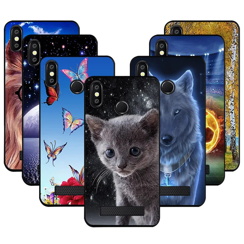 ТПУ силиконовый чехол с 3D рисунком для Vernee T3 Pro мягкий телефона задняя крышка TPU |