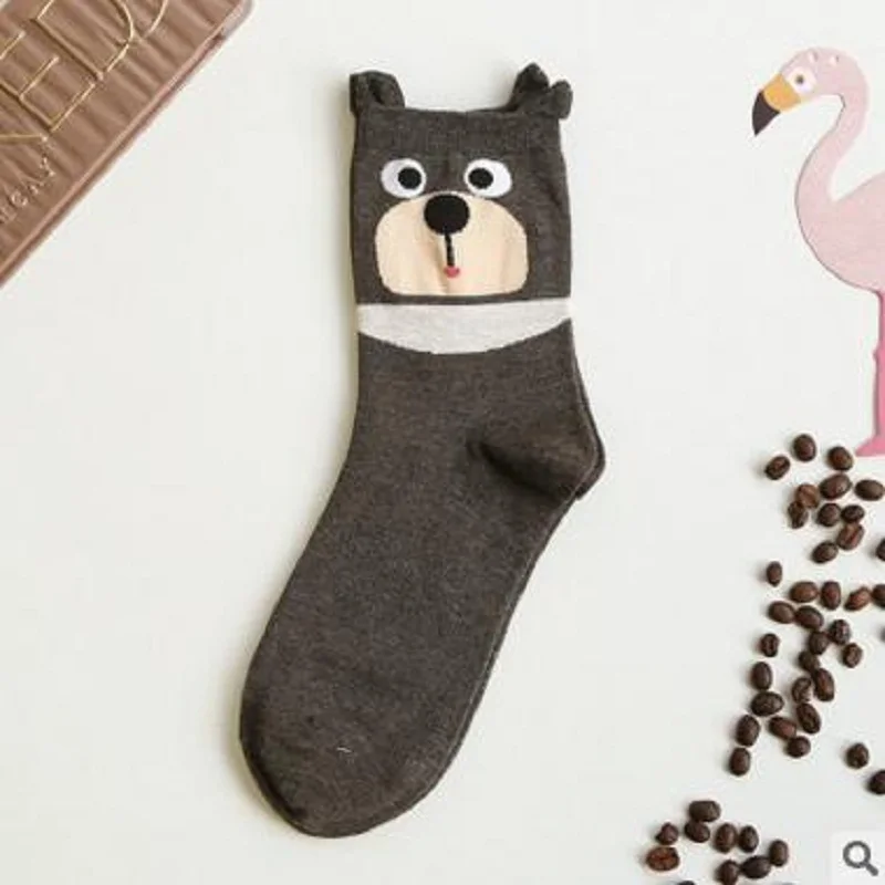 

2018 spring and summer new animal models in the tube Ms. cartoon cotton socks