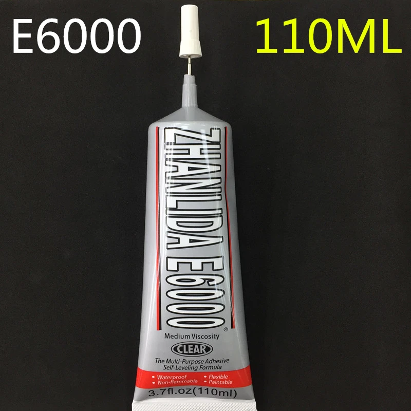 ZLD E6000 110ml Multipurpose Adhesive Making Rhinestone Jewelry Crafts Crystal DIY Repair Phone Screen Glass Super Liquid Glue