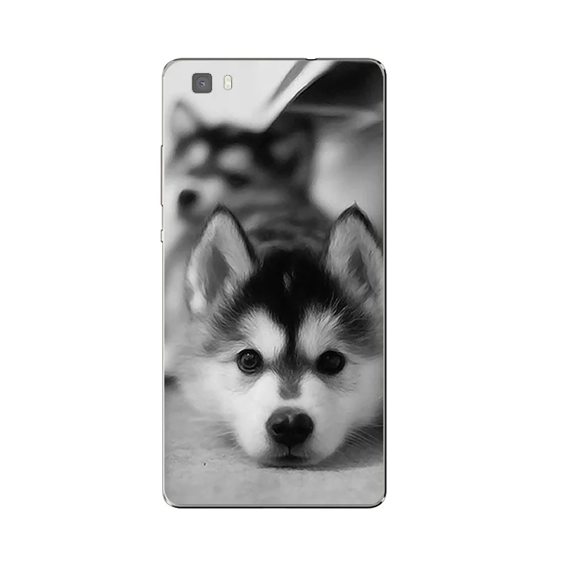 DIY Cases For Huawei P8 Lite 2017 Phone Case / Cover Mate8 10 Shell Soft TPU Pets Dogs Printing |