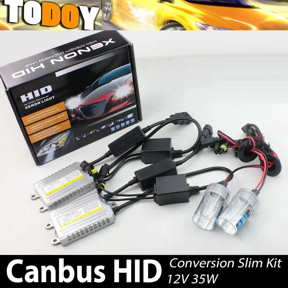 AC 12V 35W Auto HID CANBUS Error Free Conversion Kit Xenon Headlight 3000K-30000K Low Beam LR4(11-12) RW7 Car Styling | Автомобили и