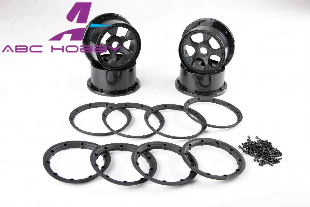 HPI RACING/KM 5B 5T 5SC LOSI TDBX FS гоночный MCD Rovan 1/5 RC 5T/5SC новое колесо комплект Beadlock (Gen.4)|hpi baja