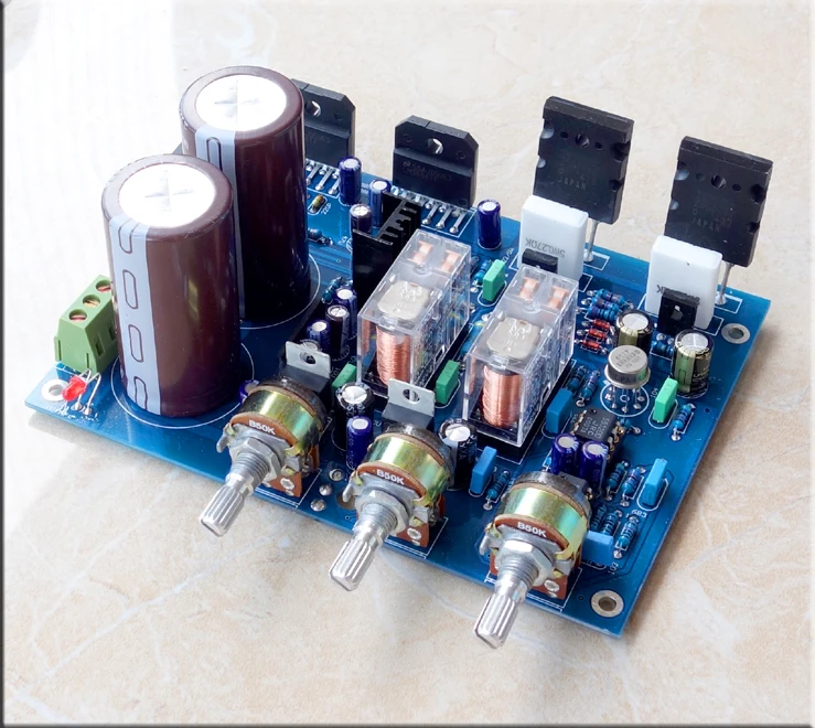 2 1 Каналы 68 Вт * + 150 W HiFi LM3886 2SC5200 2SA1943 Мощность трубки сабвуфер усилитель