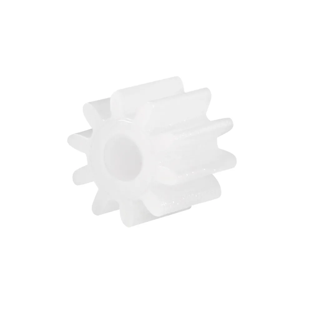 Uxcell 100 шт. OD5.5mm 9 зубьев пластиковый модуль шестерни диафрагма 2 мм для DIY