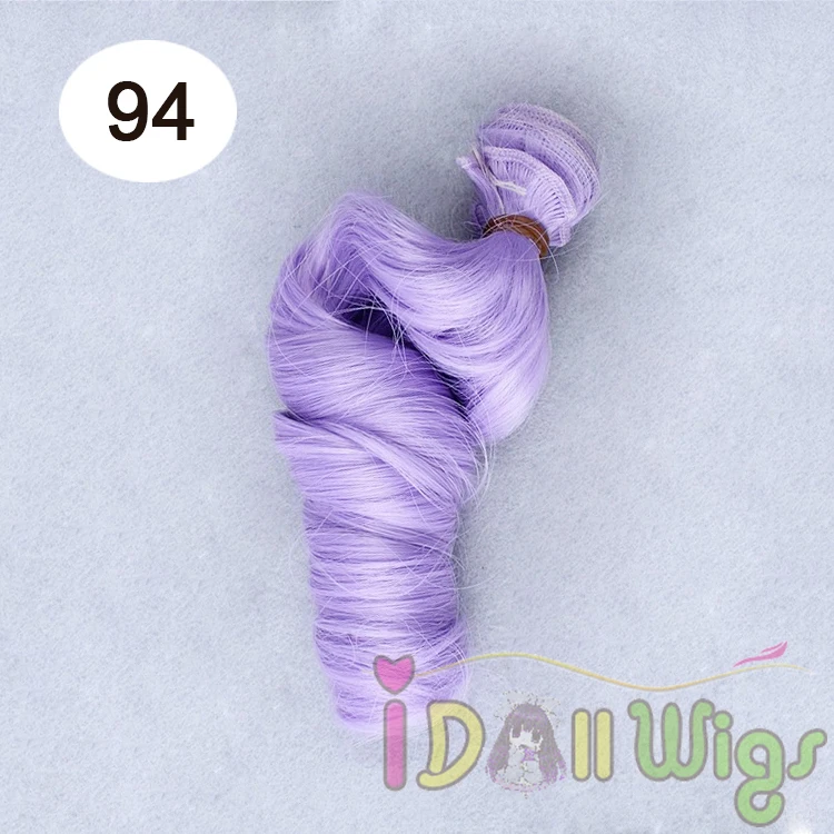 Аксессуары для кукол 3 шт. наращивание волос 15*100 см большие римские кудрявые