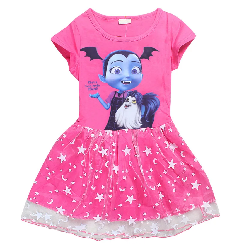 NEW The film Vampirinas Cosplay Costumes Girls Dresses Kids Party Dress For Girl Streetwear Christmas Clothes Fancy | Тематическая
