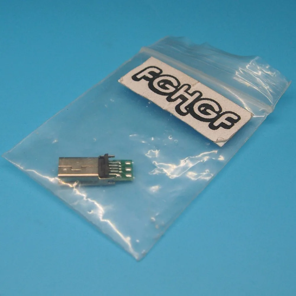 10 шт. мини 10PIN USB разъем с печатной платой мини 10P штекер с печатной платой