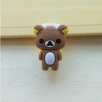 Cute10 шт/уп, мультяшный USB кабель, защита для наушников, защита линии для samsung htc, защита кабеля данных