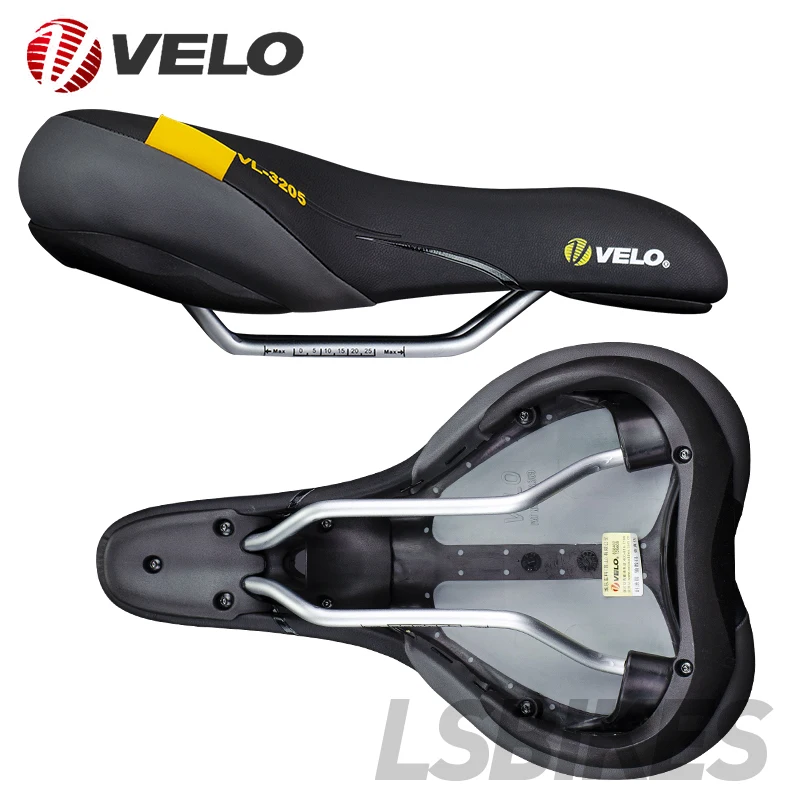 Velo 3205 велосипедное седло Pro Mtb широкое комфортное мягкое сиденье для велосипеда
