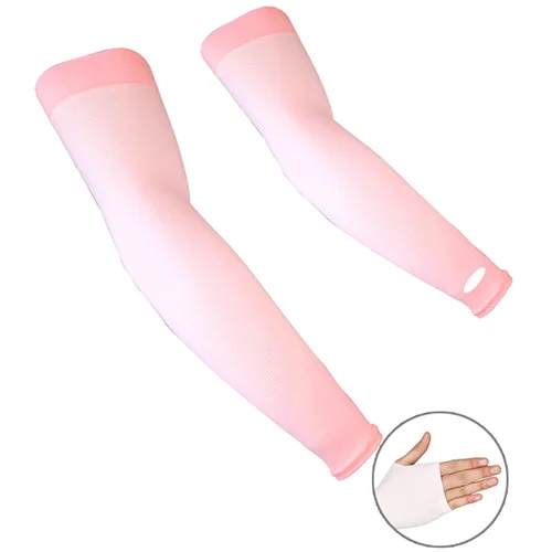 Pink Giyo дышащие быстросохнущие велосипедные гетры для рук, велосипедные рукава, защита от ультрафиолета, для альпинизма, спорта на открытом воздухе, нарукавники - Цвет: Pink