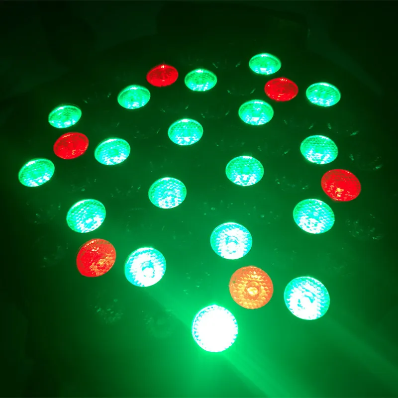 Светодиодный прожектор par 54 светодиода DJ Par led RGBW для дискотеки DMX эффект