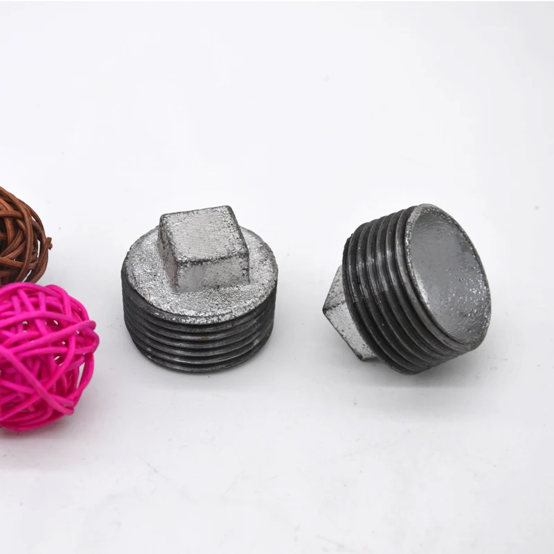 10 шт./лот кованые железные вилки простые высококачественные фитинги для труб