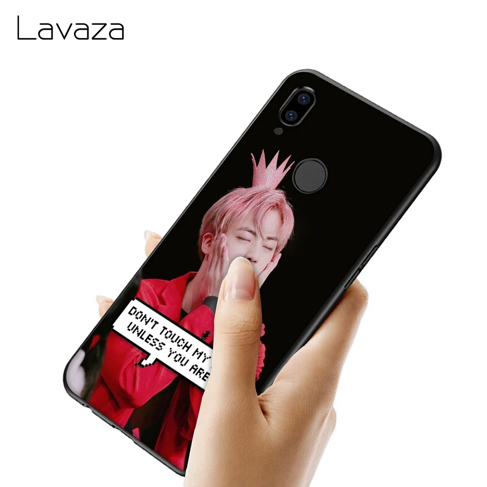Мягкий чехол Lavaza Don't Touch My Phone для Huawei Honor 6 7A Pro 7C 8C 7 8X 8 9 10 lite Note10 |