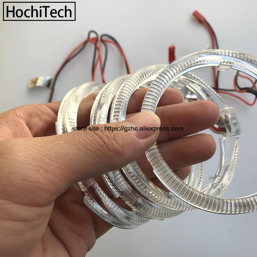 HochiTech Cree чип светодиодного освещения направляющий УГОЛЬНИК Глаза Комплект Белый