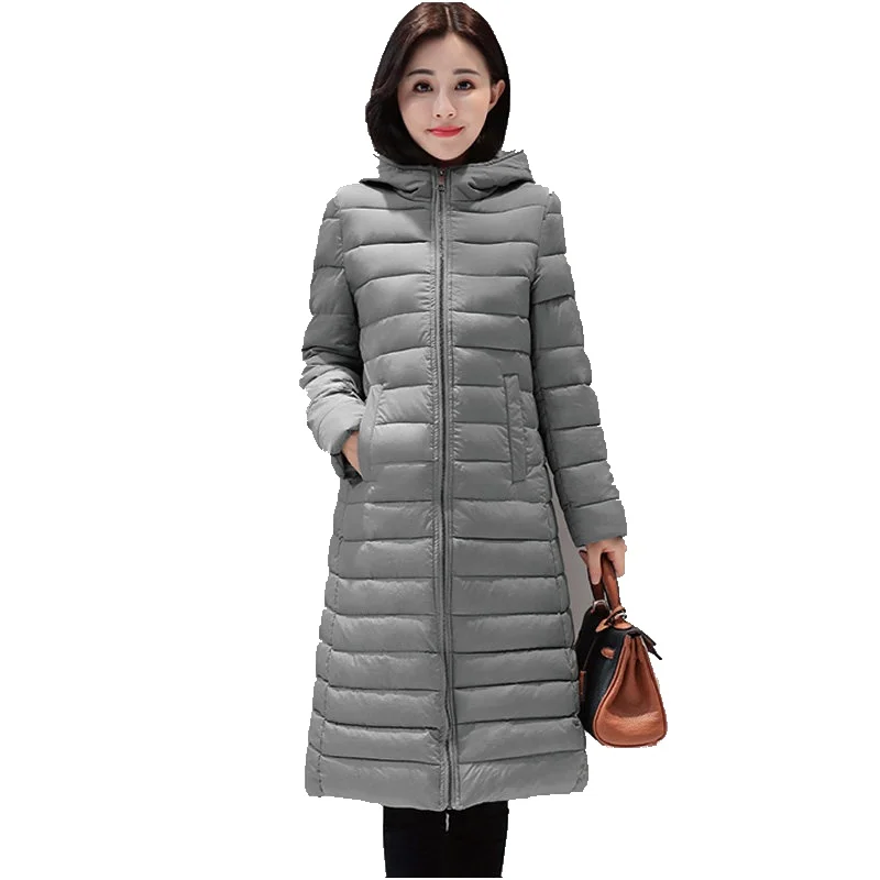 Женская куртка с капюшоном длинная парка подкладкой на осень и зиму 2019|Женские