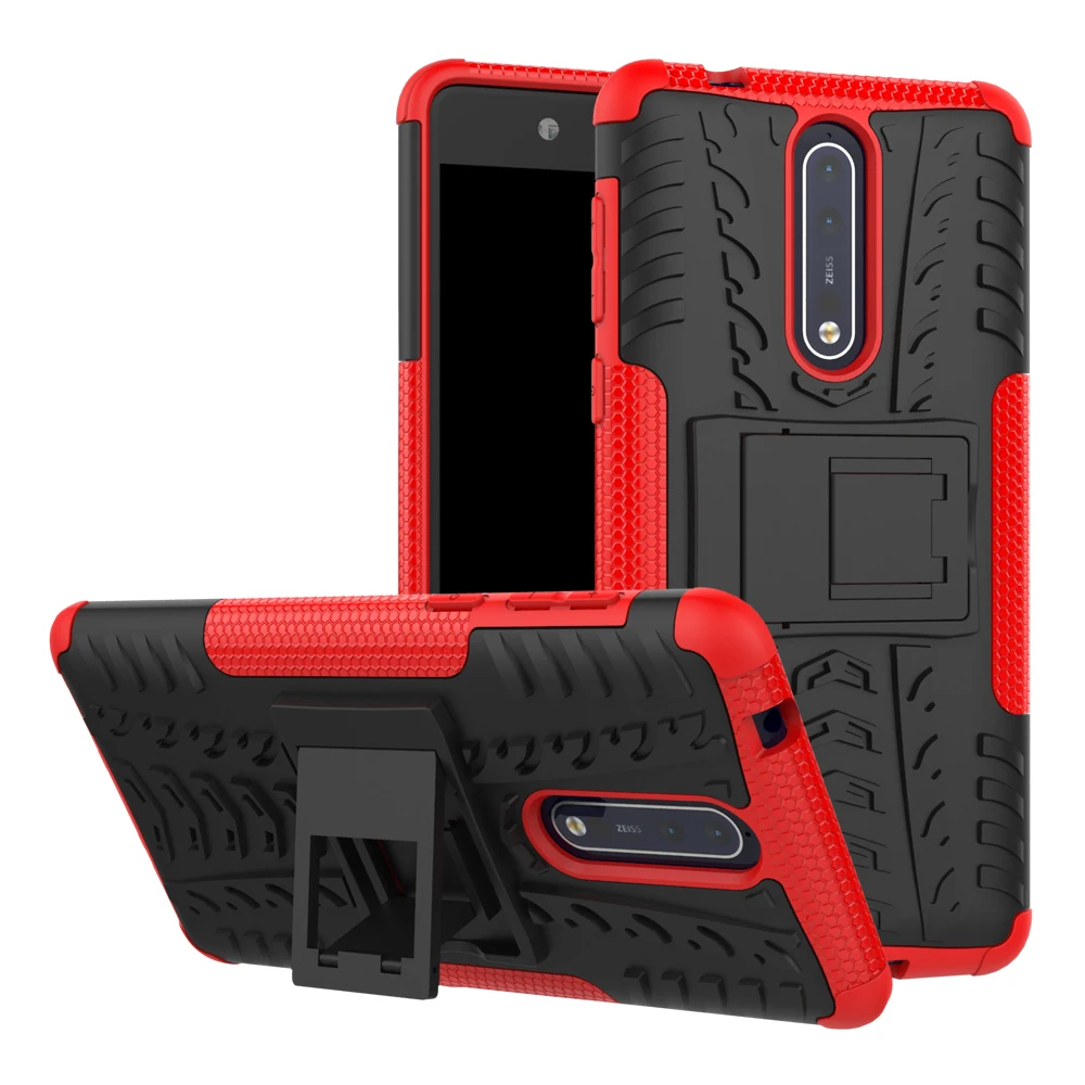 

Case For Nokia 7.1 6.1 5.1 3.1 Plus X7 X6 X5 Shockproof Silicone Armor Phone Case For Nokia 8 6 5 3 2 1 TPU Full Cover Back Case