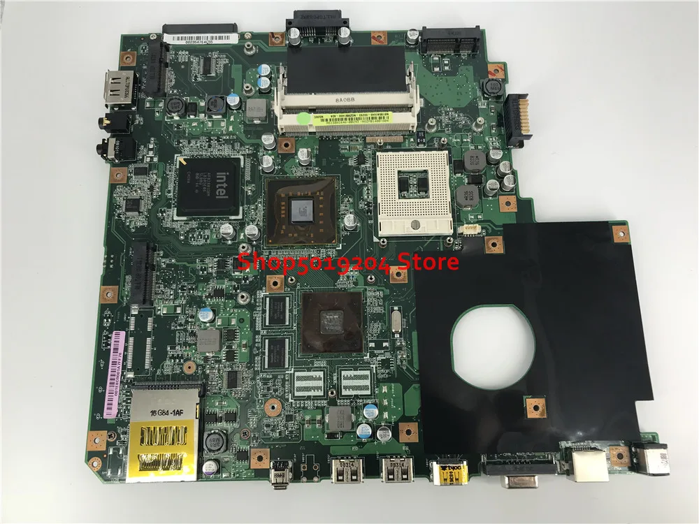 N50VC 4 RAM слот для материнской платы REV2.0 ASUS N50V N50VN материнская плата ноутбука PM45 DDR2