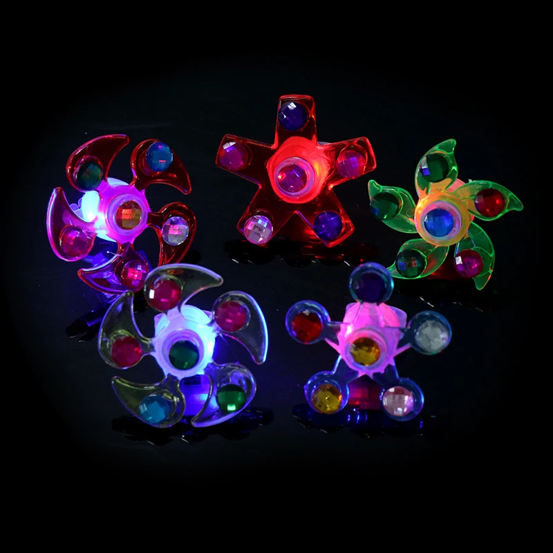 Светильник Fidget Spinner кольцо для снятия стресса игрушки вечерние товары | Игрушки и