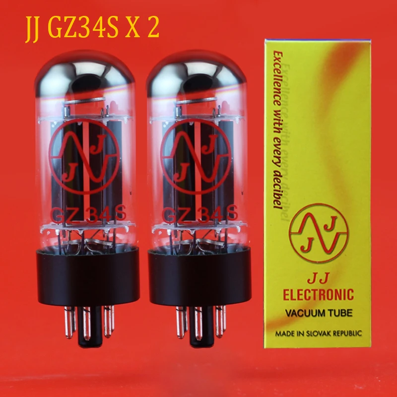 Бесплатная доставка 2 шт JJ GZ34/5AR4 электро клапаны вакуумная трубка подходящая пара
