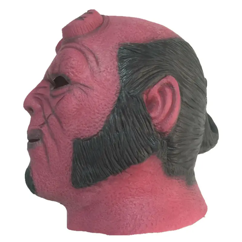 Ужасная латексная маска Hellboy для Хэллоуина маски пейнтбола страйкбола пистолета