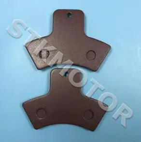 Красный Задние тормозные колодки для LINHAI Goon 260 07-09 QUADZILLA CUV 300 08-09 4 e CVT стояночный тормоз 07-08 QZ E 09 320 500 4x4 06-07 - Цвет: Красный