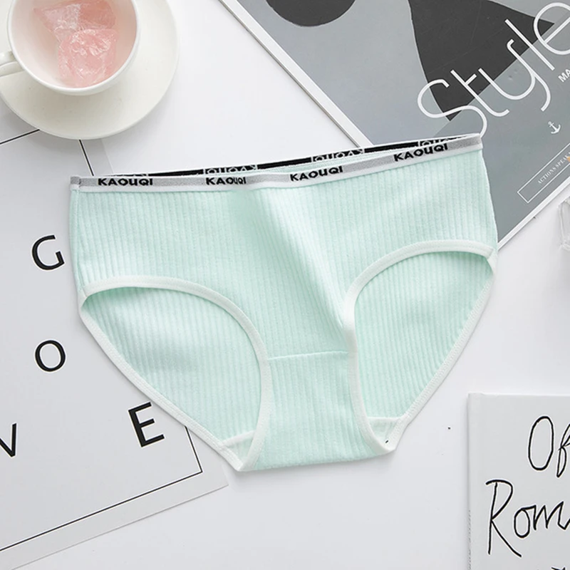 

LUOCHEN Cotton ropa interior femenina Panties Underwear Briefs Lingerie Breathable Panty Intimates tanga underwear women S2008