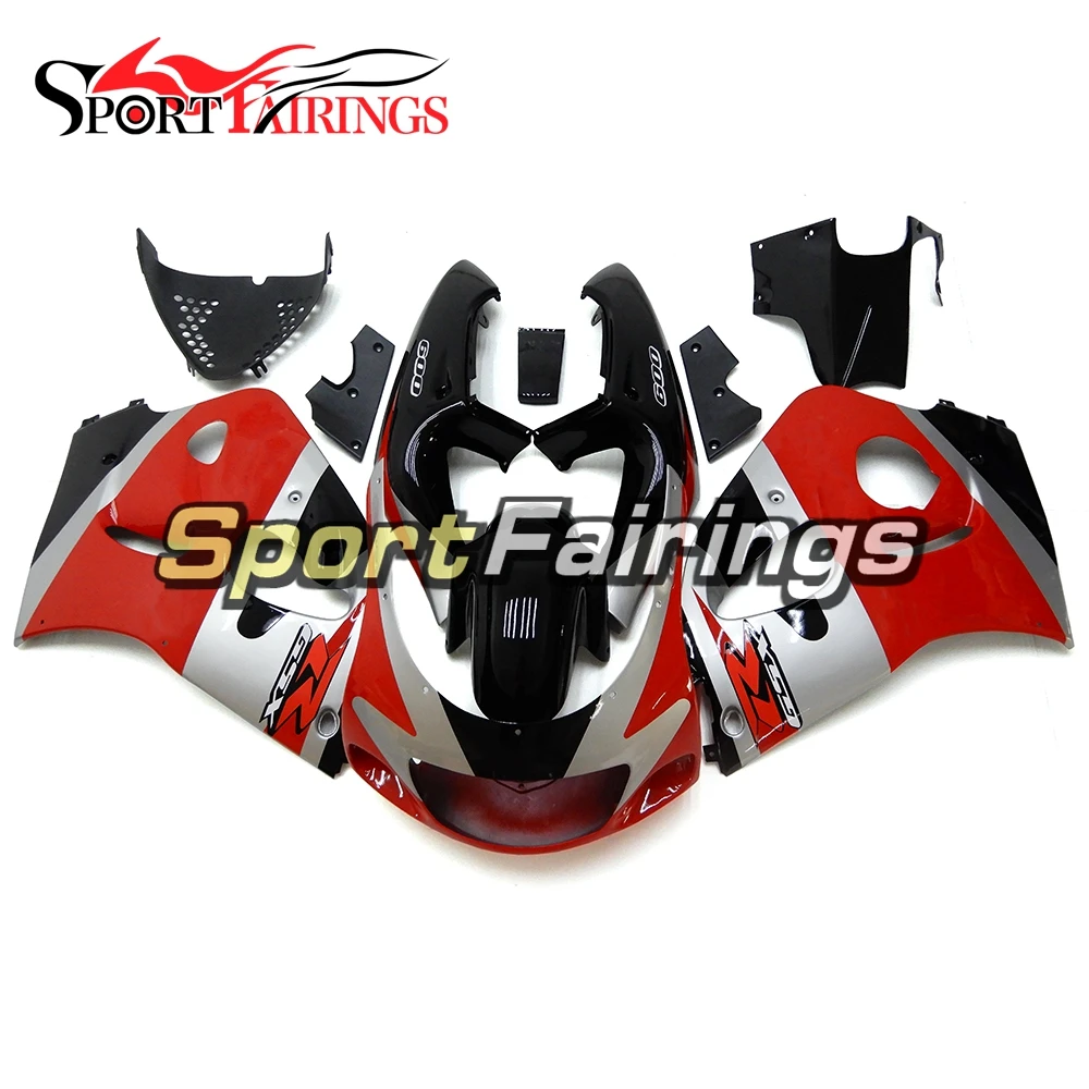 

Fairings For Suzuki GSXR600 GSXR750 96 97 98 99 1996 - 1999 ABS Motorcycle Fairing Kit Motorbike Cowling Red Black Hulls Covers