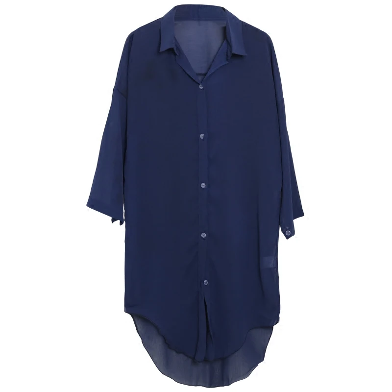 Летний кардиган женский свободный длинный дизайн летний солнцезащитный свитер