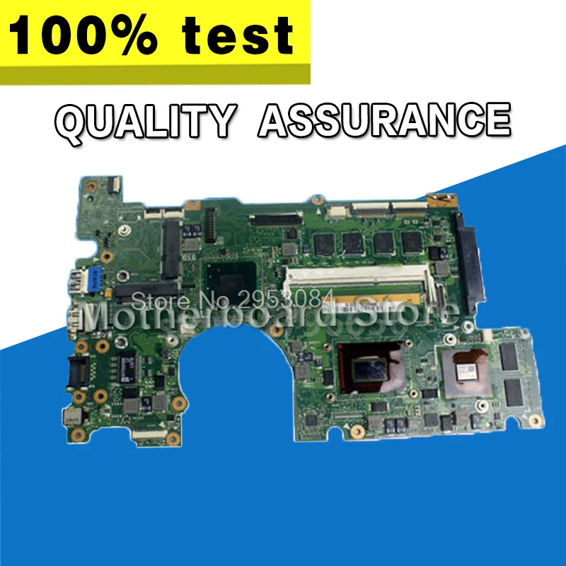 Материнская плата B400VC GT720M-I7-3517-4G RAM для For Asus B400V B400A материнская ноутбука |