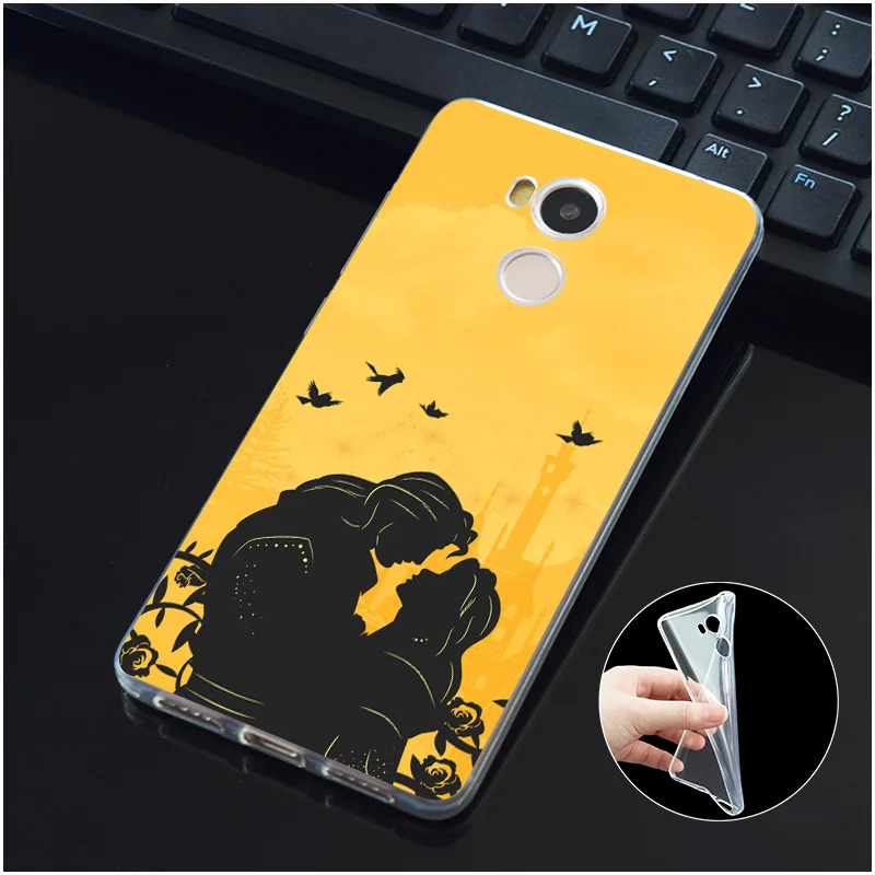 DREAMFOX M397 Beauty And The Beast Soft TPU Silicone Case Cover For Xiaomi Redmi Note 3 4 5 Plus 3S 4A 4X 5A Pro Global |