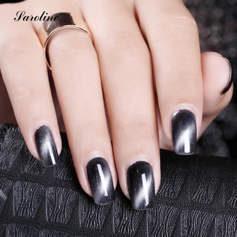 Saroline кошачий глаз магнитные лак гель для ногтей набор Книги по искусству 3D эффект