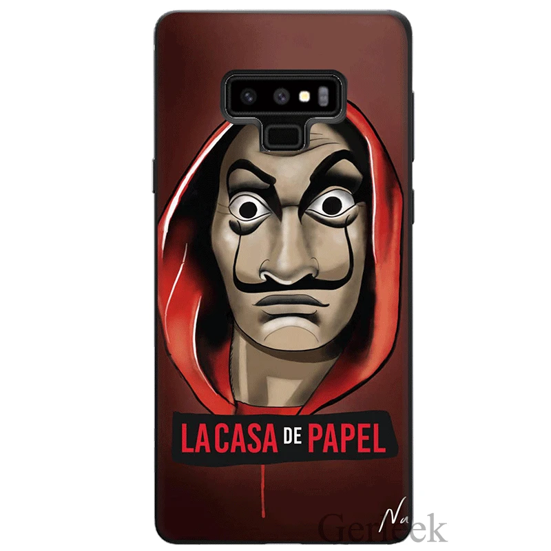 Чехол из ТПУ Desxz La Casa De Papel для Samsung Galaxy A70 A50 A40 A10 A30 A9 A7 A8 A6 A5 A3 J6|Чехлы-накладки| |