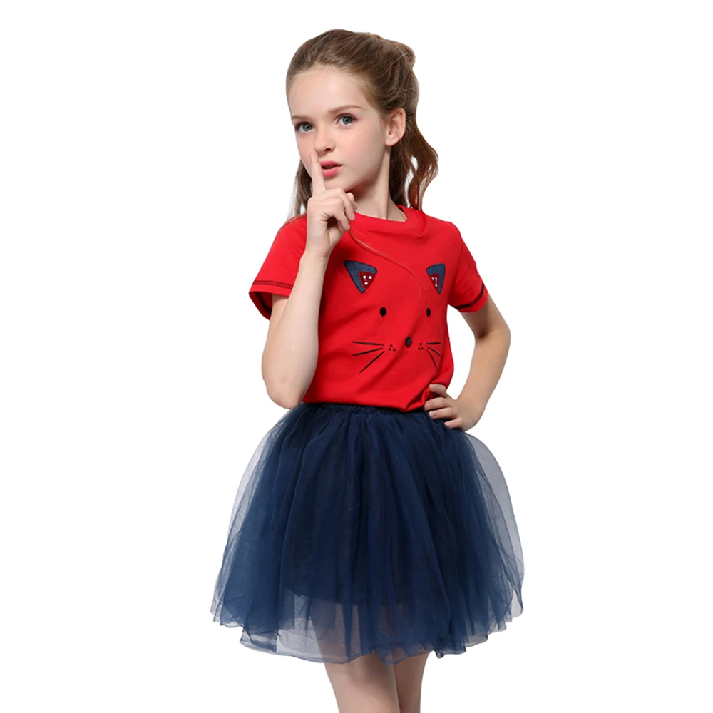 Недорогая юбка пачка для маленьких девочек пышная детская балетная американка