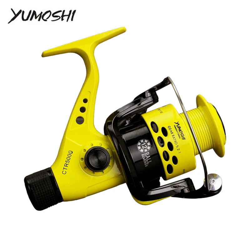 YUMOSHI CTR задний стоп сигнал летящая Рыболовная катушка 12BB МУЛЬТИПЛИКАТОРНАЯ карп