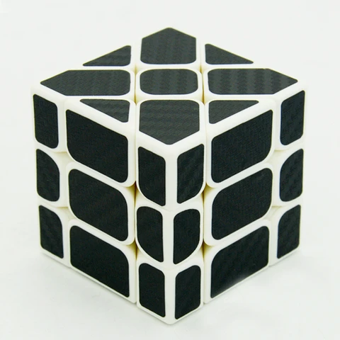 Наклейка-кубик магический BabeLeMi из углеродного волокна, 3x3x3