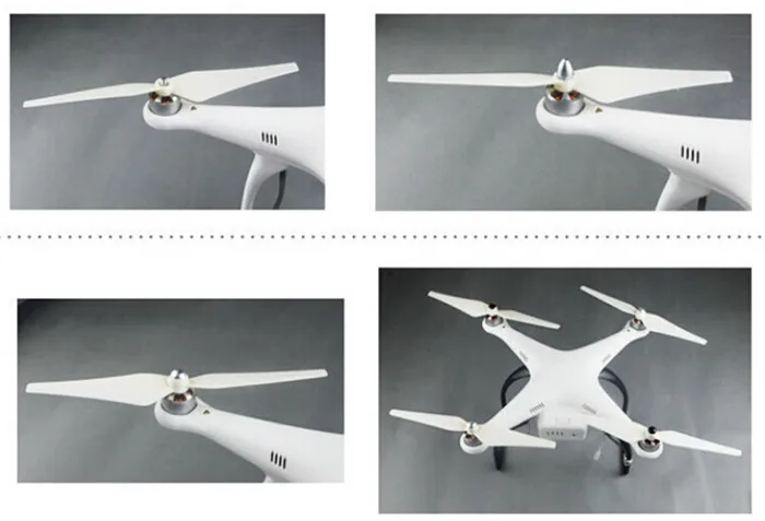 2 пары самозапирающихся нейлоновых пропеллеров DJI 9 4X4 3 дюйма 9443