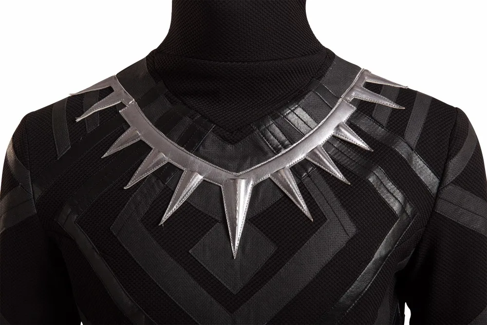 Косплей костюм Черная пантера ролевая игра Капитан Америка 3 Civil War мужской комбинезон на заказ