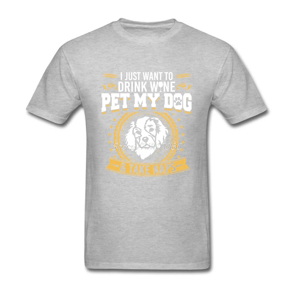 В стиле хип хоп кавалер Кинг чарльз спаниель Pet Моя собака футболка команда майки