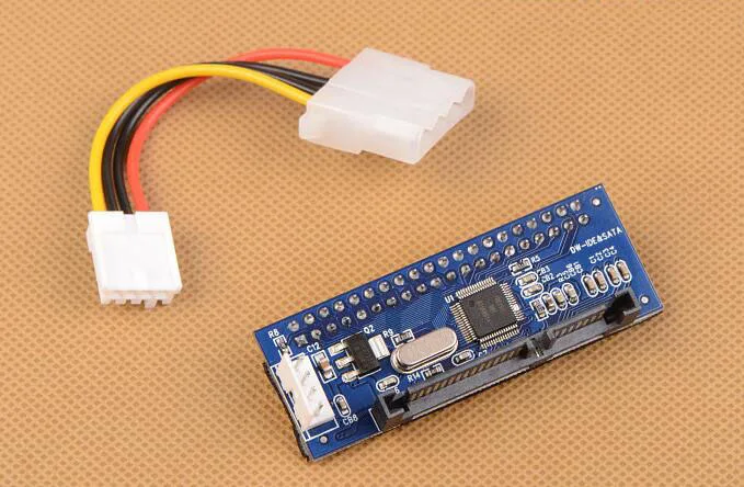 40Pin 3 5 "IDE К 22Pin SATA адаптер конвертер жесткий диск разъем чипсет |