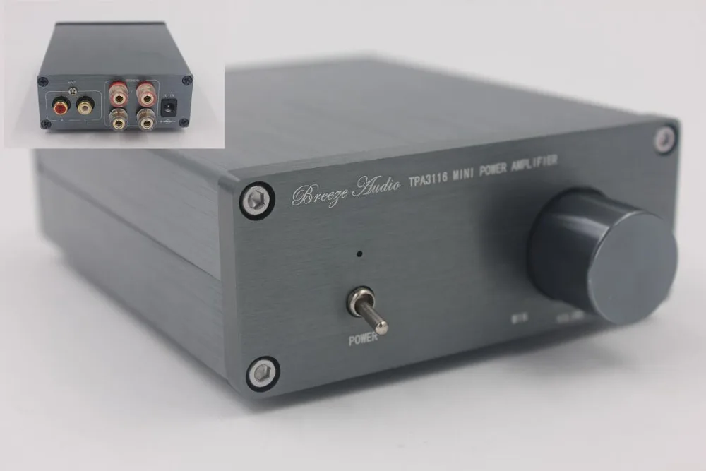 Hi Fi аудио стерео Цифровые усилители мощности 2 0 TPA3116 2*100 Вт мини домашний
