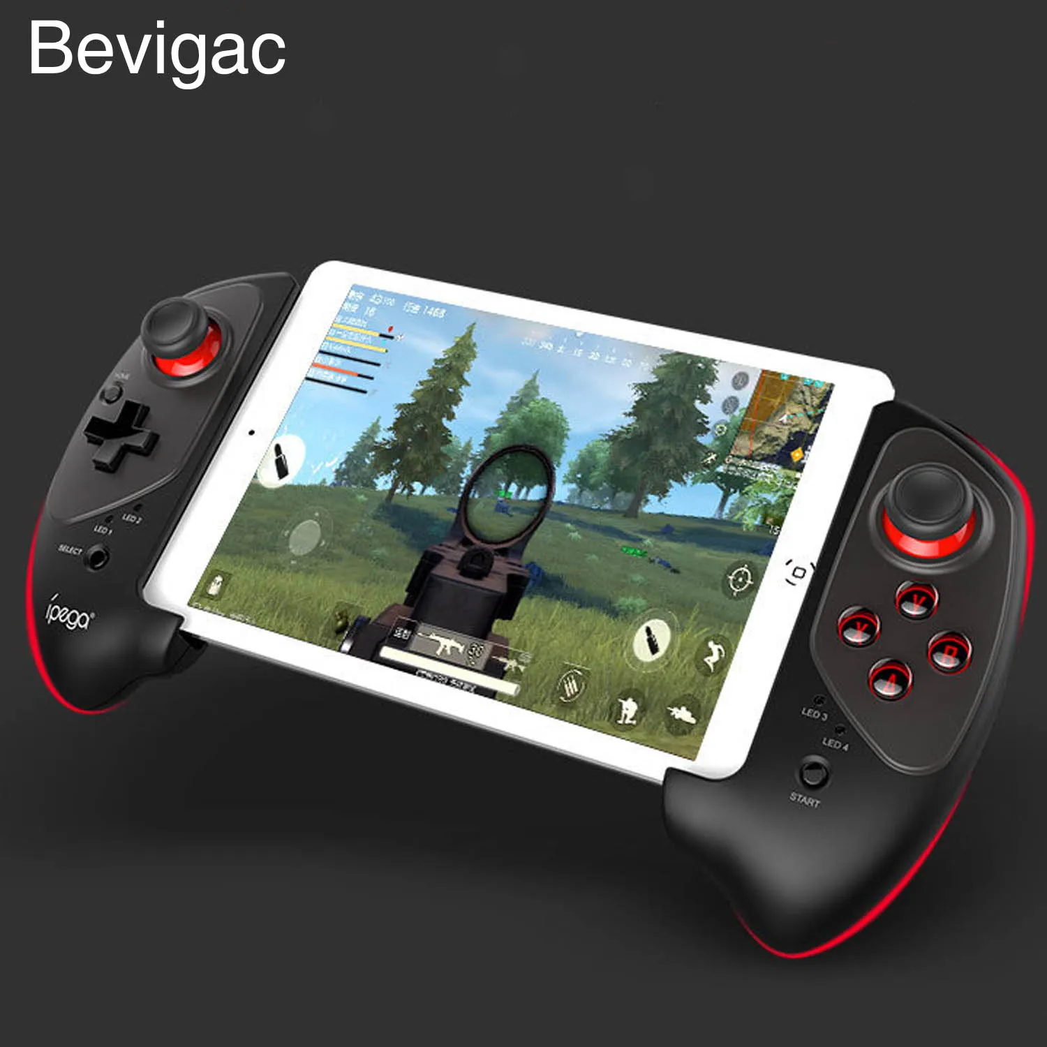 Bevigac телескопическая Беспроводной Bluetooth Мобильный игровой контроллер геймпад